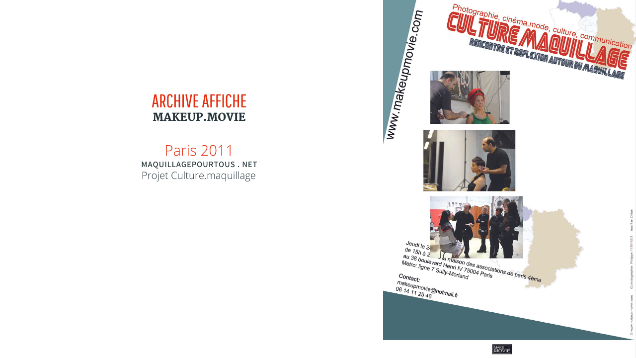 2011 11 24 projet culture maquillage theme metier de maquilleur