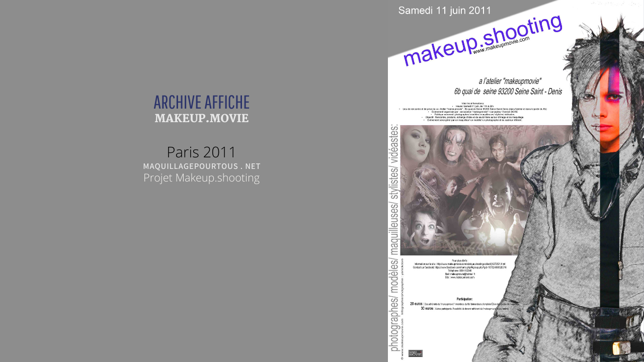 2011 11 11 projet makeup shooting theme manga